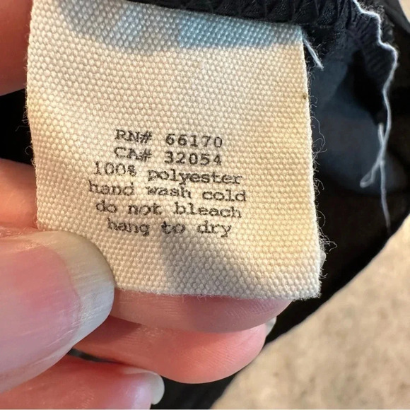 Pins and Needles Black Sleeveless Ruffle Neckline Mini Dress Size Large - Picture 7 of 9